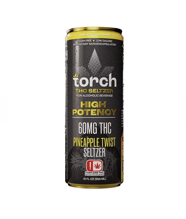 Torch High Potency Seltzer 60mg THC / Pineapple Twist